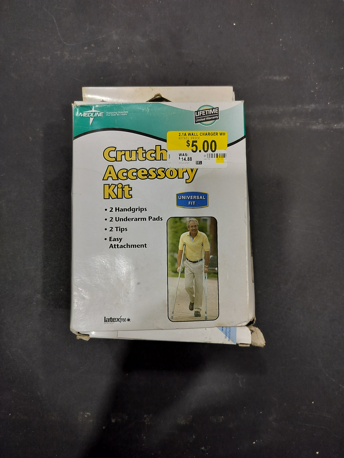 Crutch accessories kit