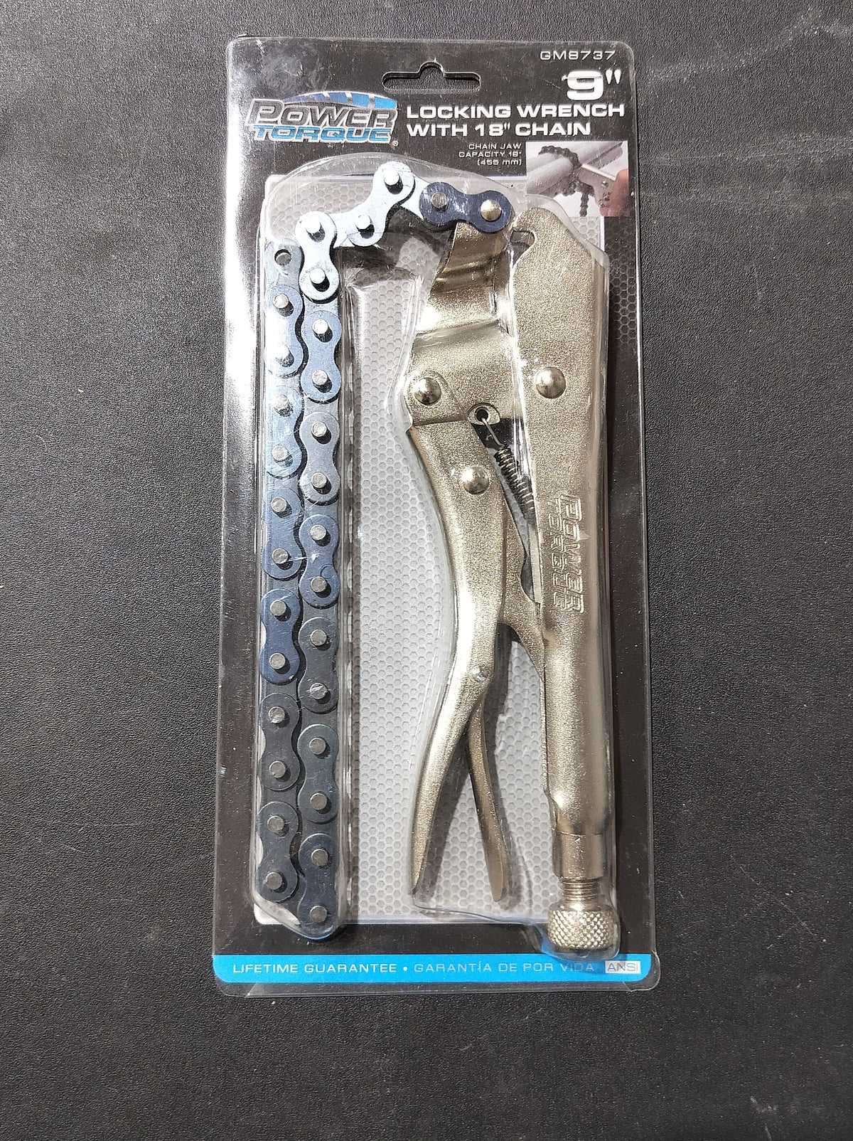 9" chain wrench