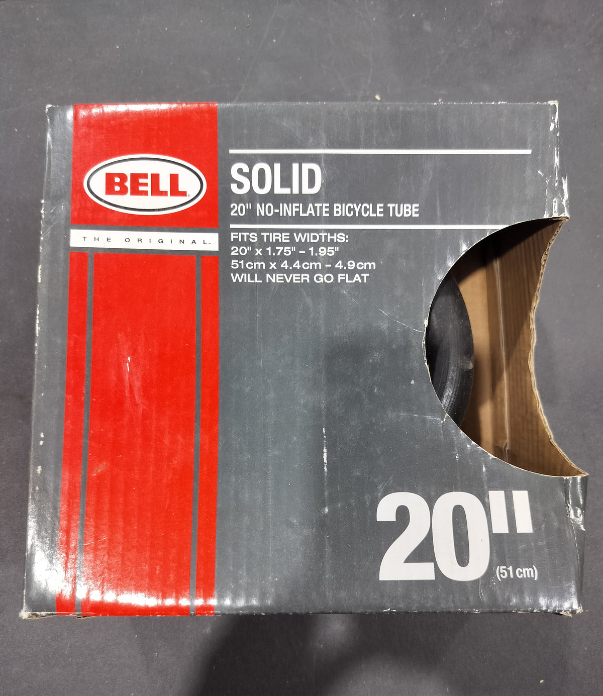 20" solid tube
