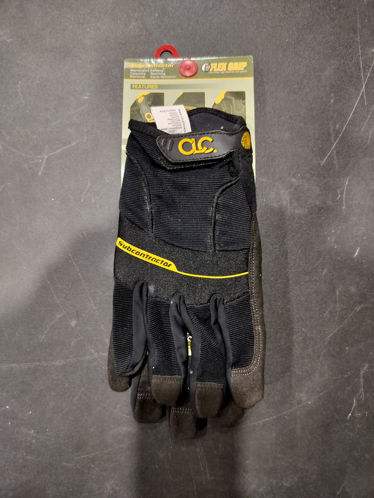 Subcontractor gloves Large