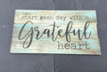 Grateful sign