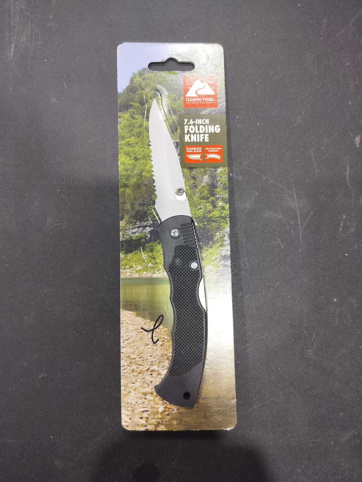 7.6" folding fillet knife