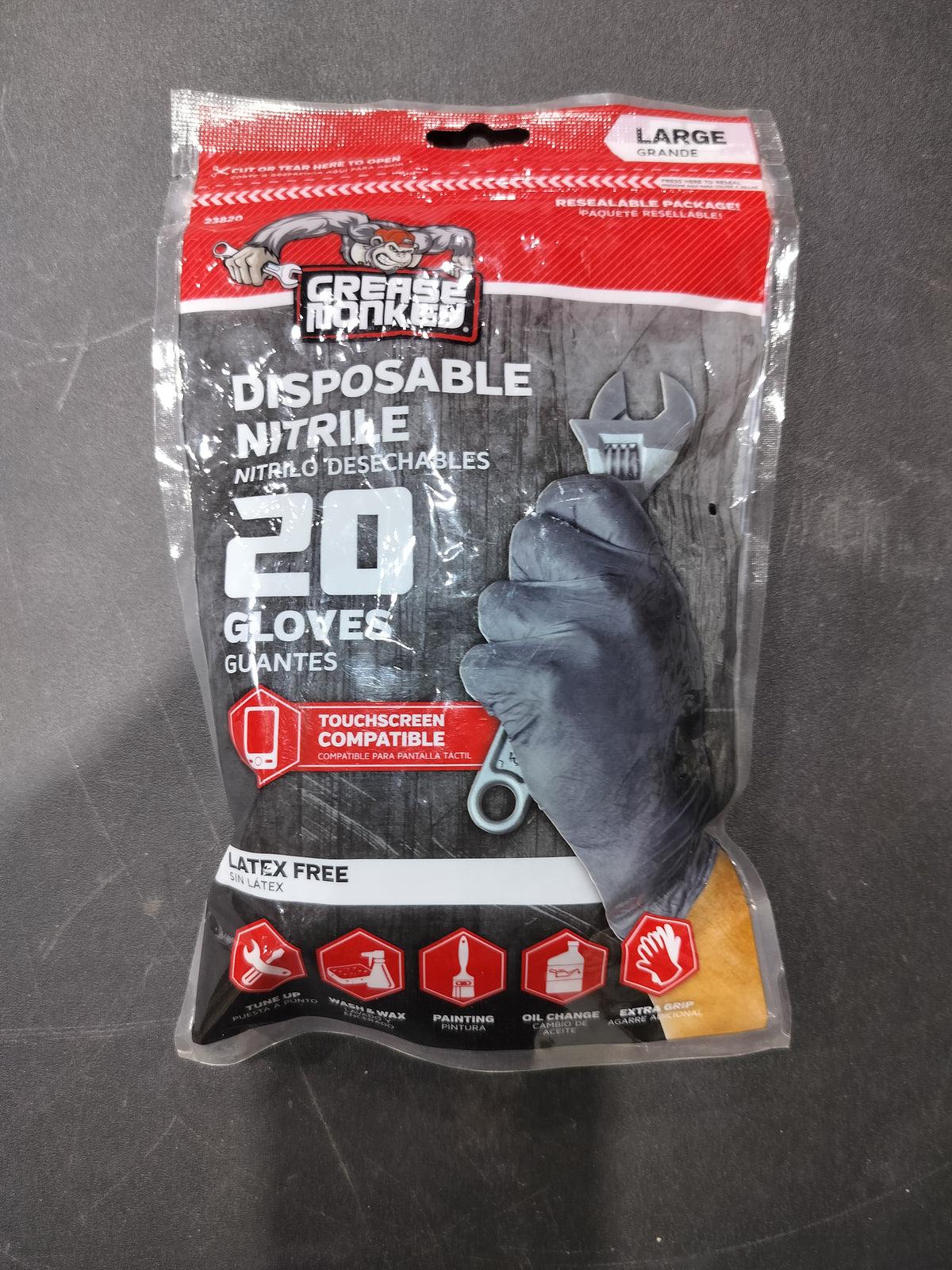 20 nitrile glove