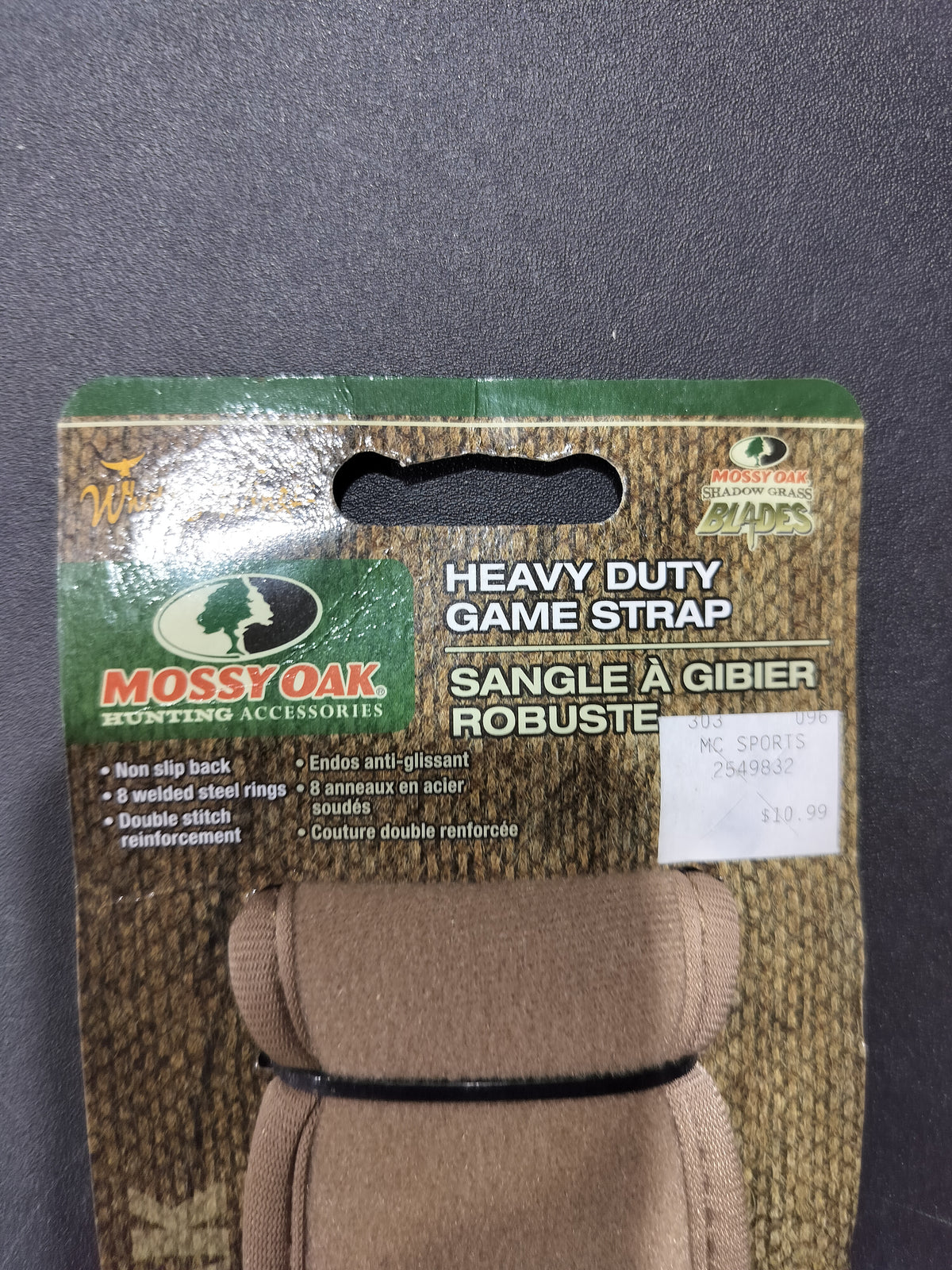 Heavy duty game strap