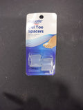 Toe spacers