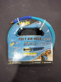 25' x 1/4" poly air hose