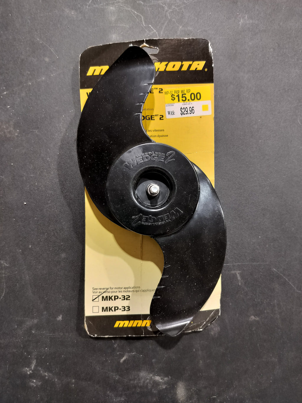 Weedless wedge