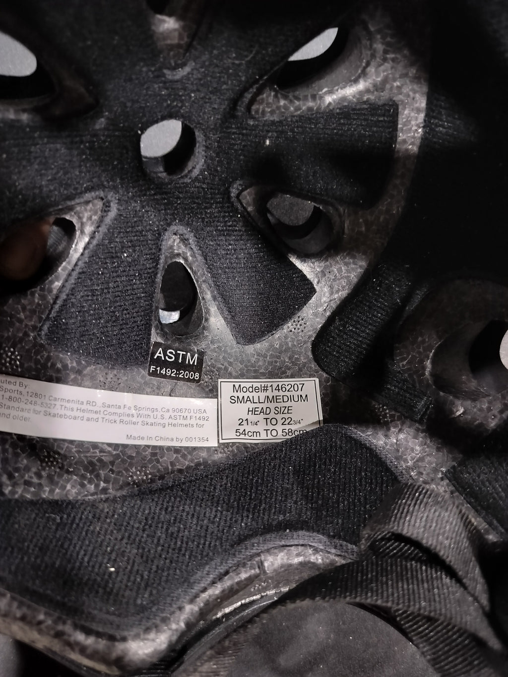 Sm/ med Bicycle helmet