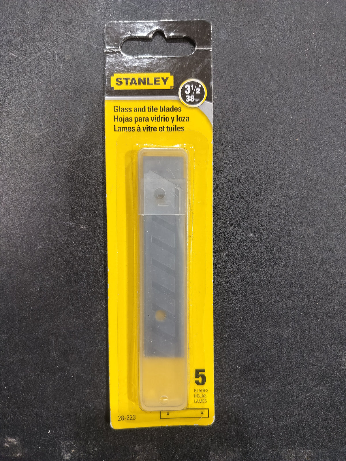 Glass and tile blades