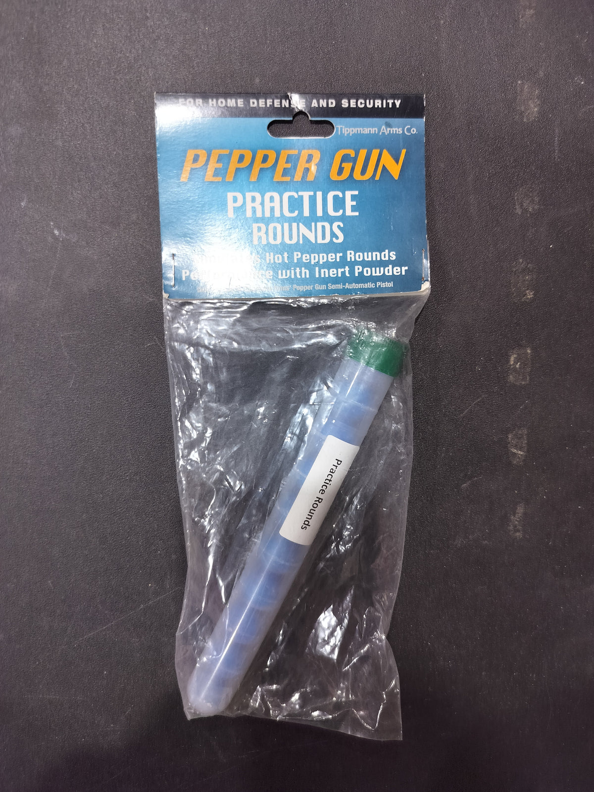 Pepper gun practice rounds