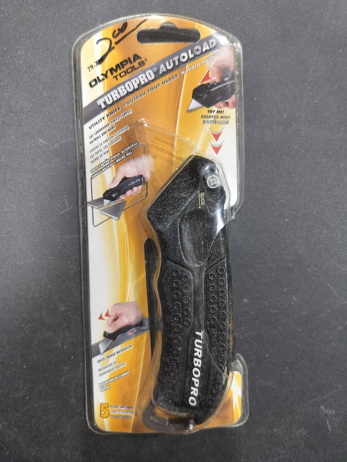 Turbo utility knife