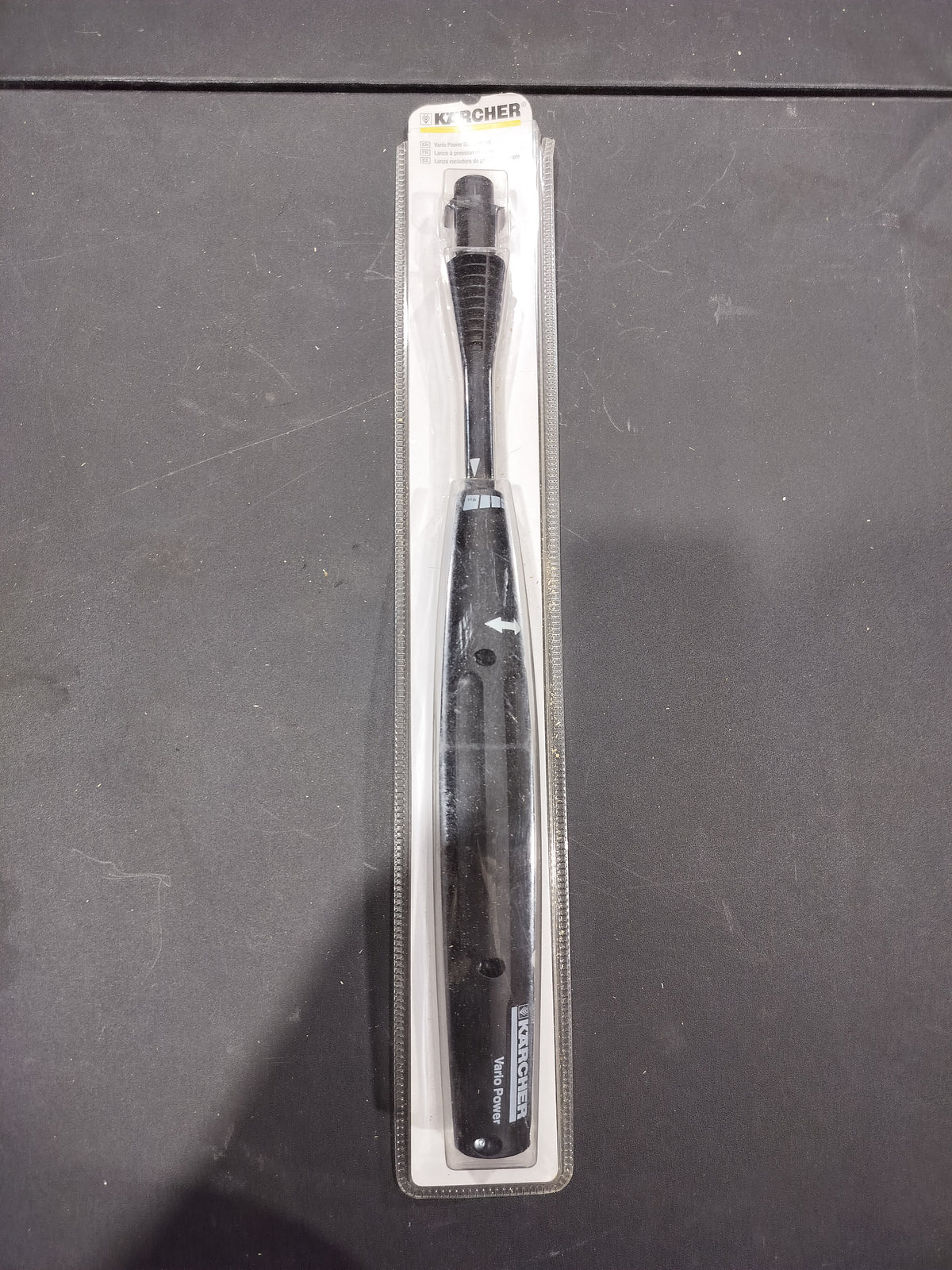 Power spray wand