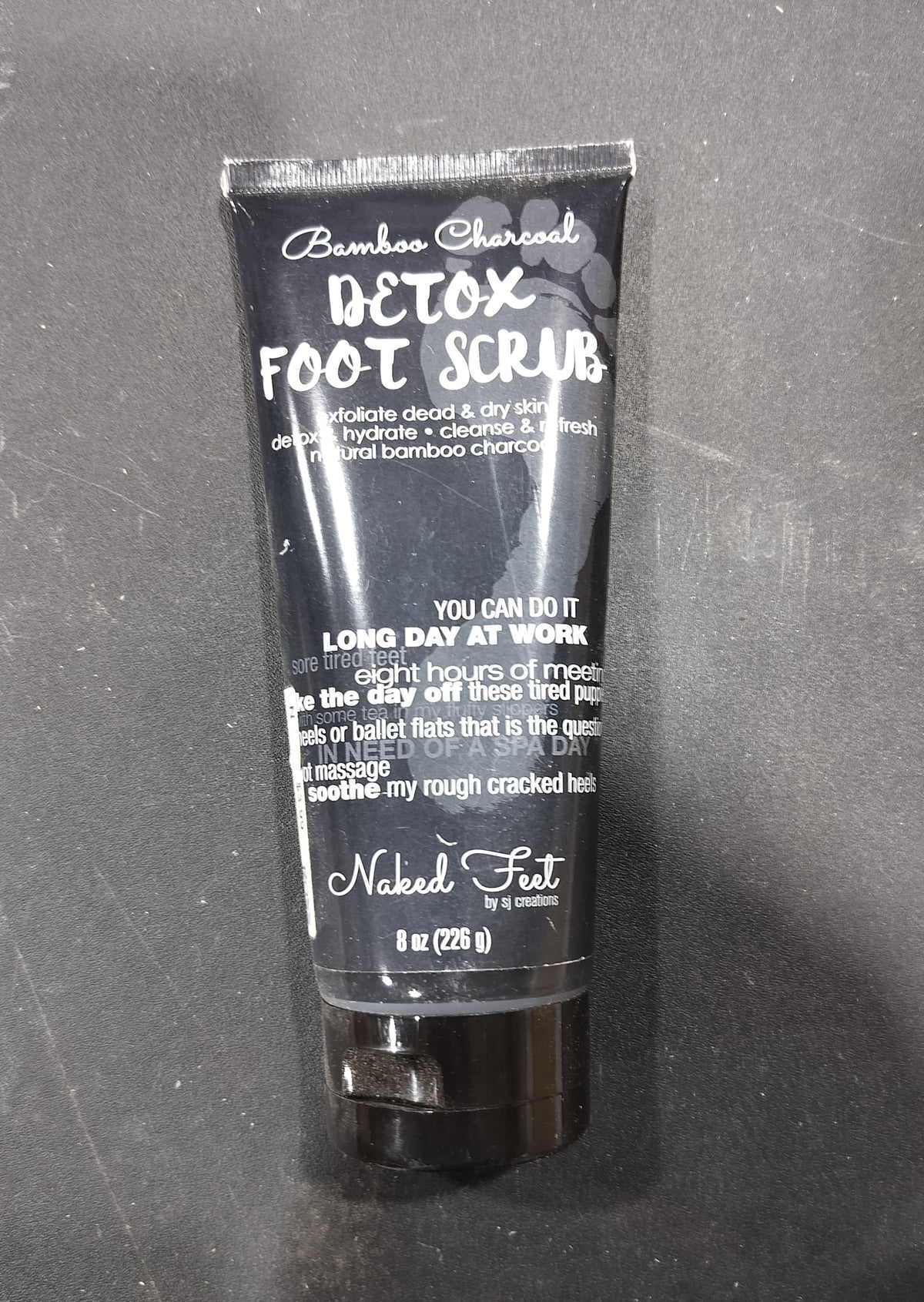 Detox foot scrub