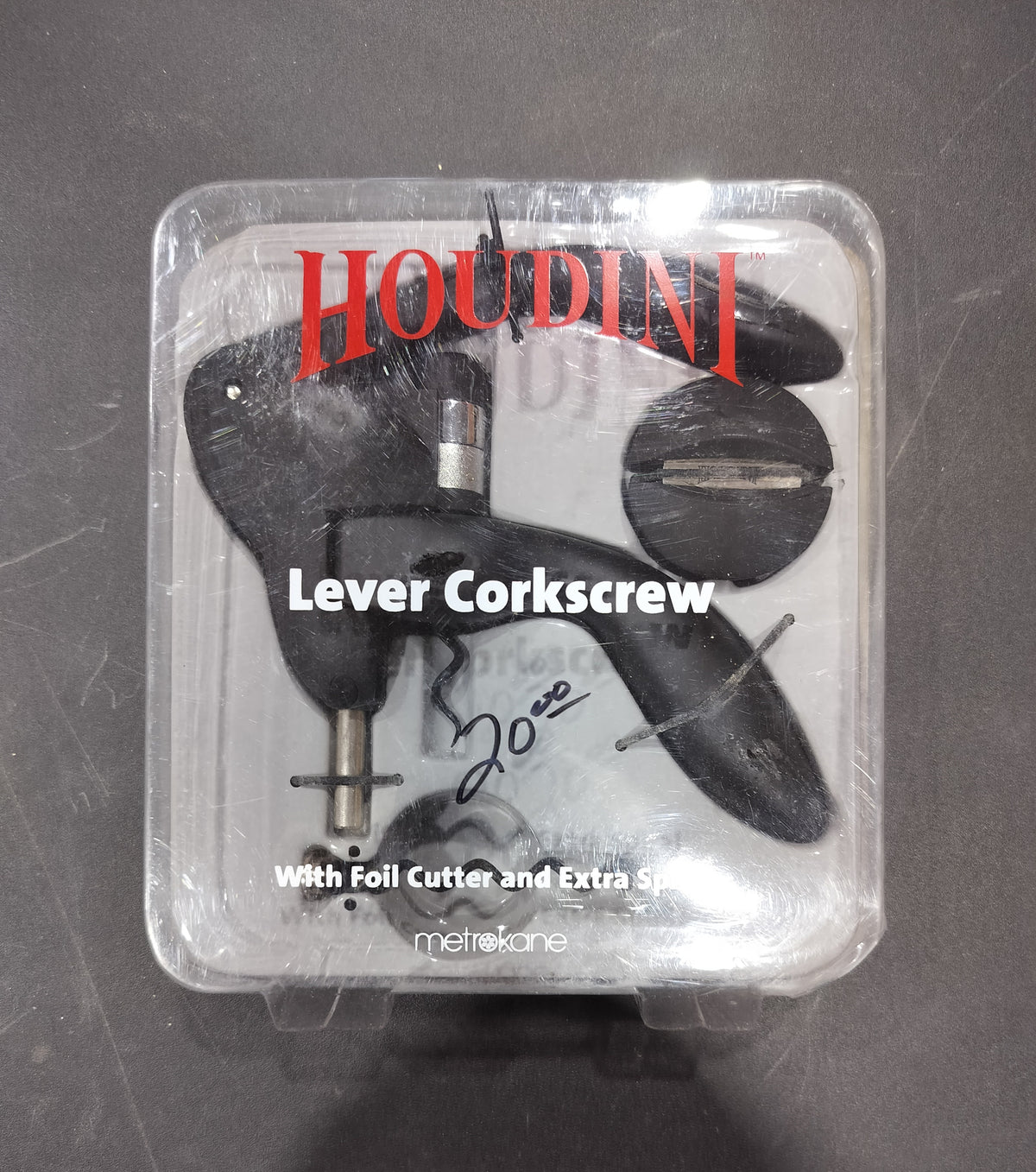 Lever corkscrew
