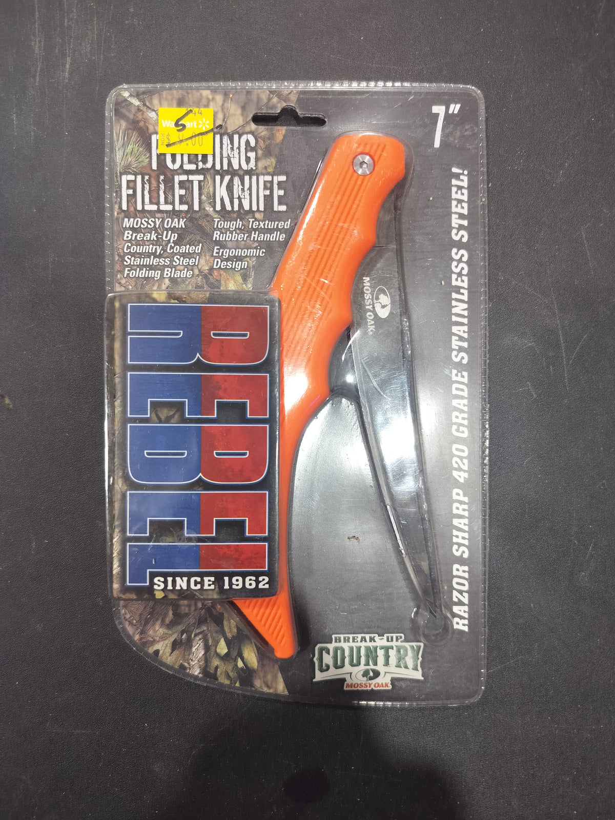 Folding fillet knife