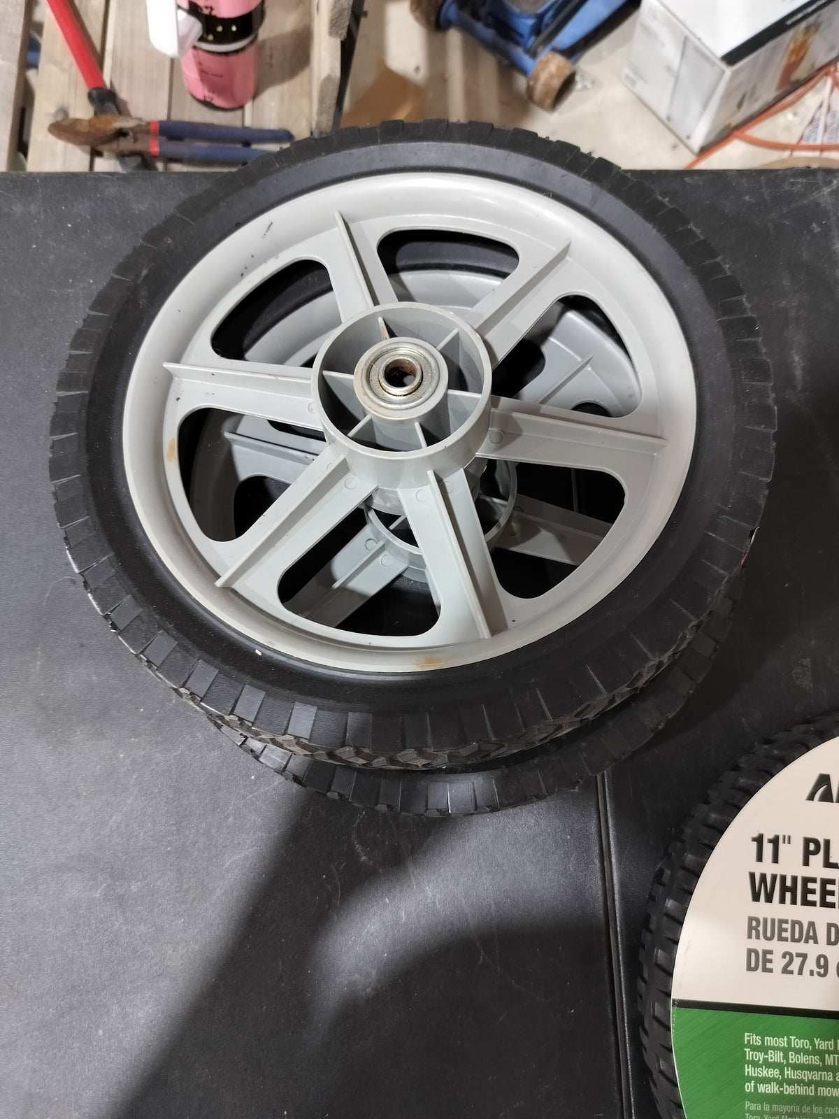 12" plastic wheel