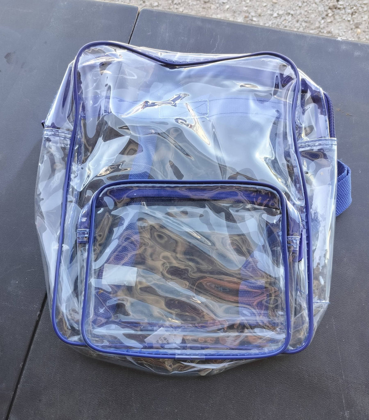 Clear backpack