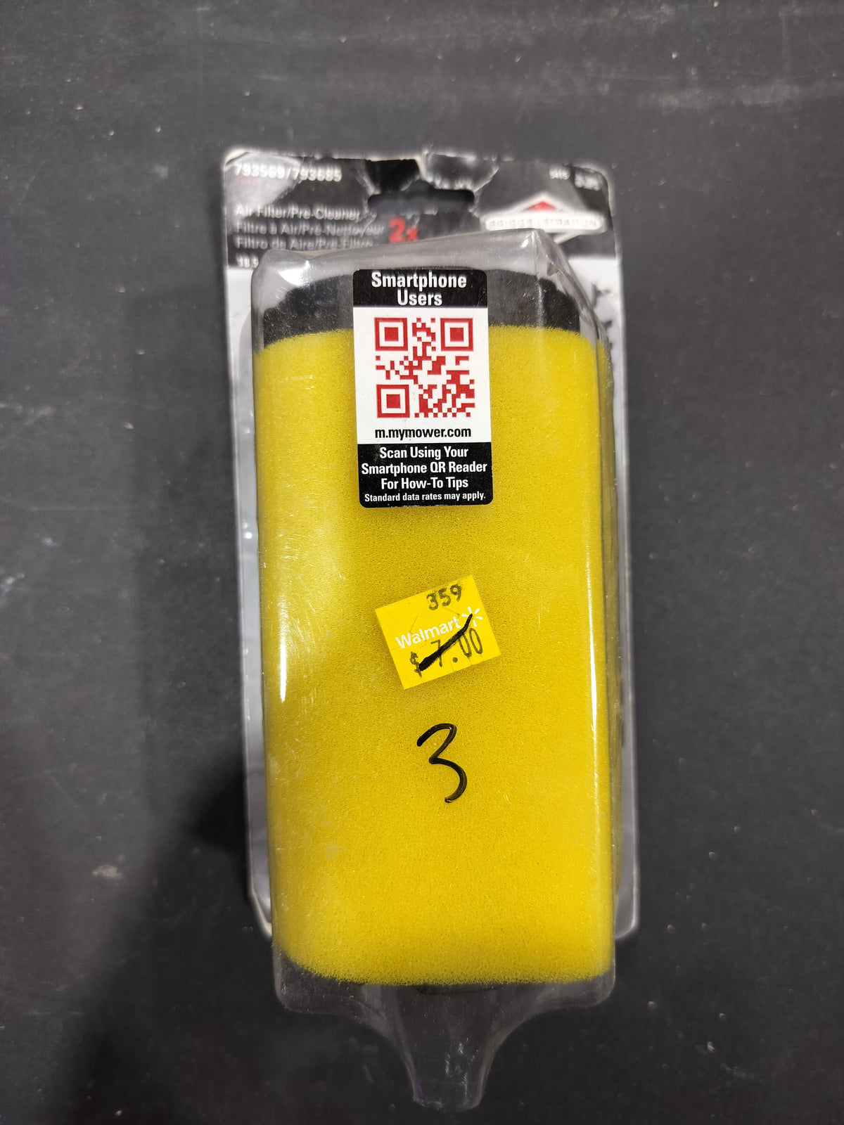 Air filter 793569/793685