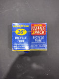 26" bicycle tube 2pack