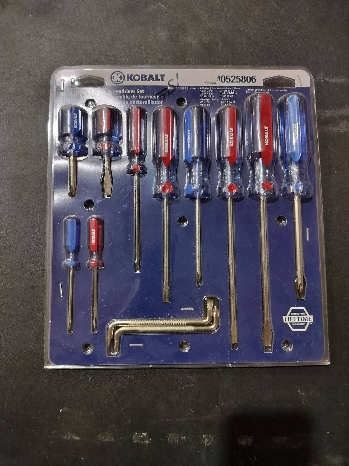 12pc screwdriver set