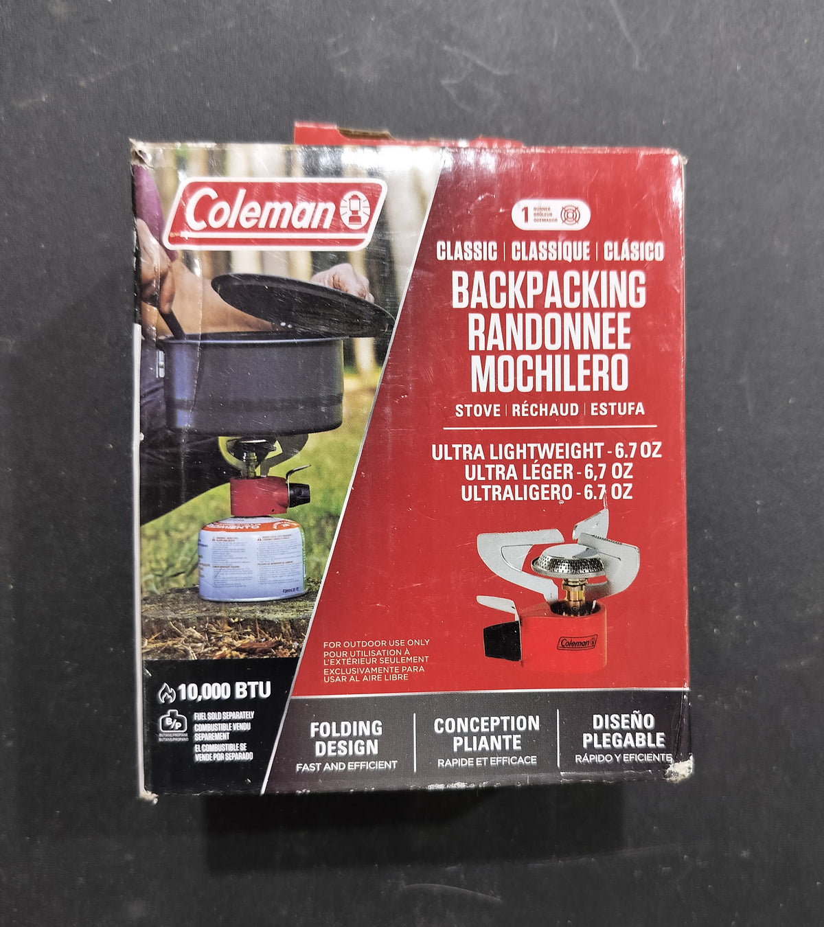 Backpacking stove
