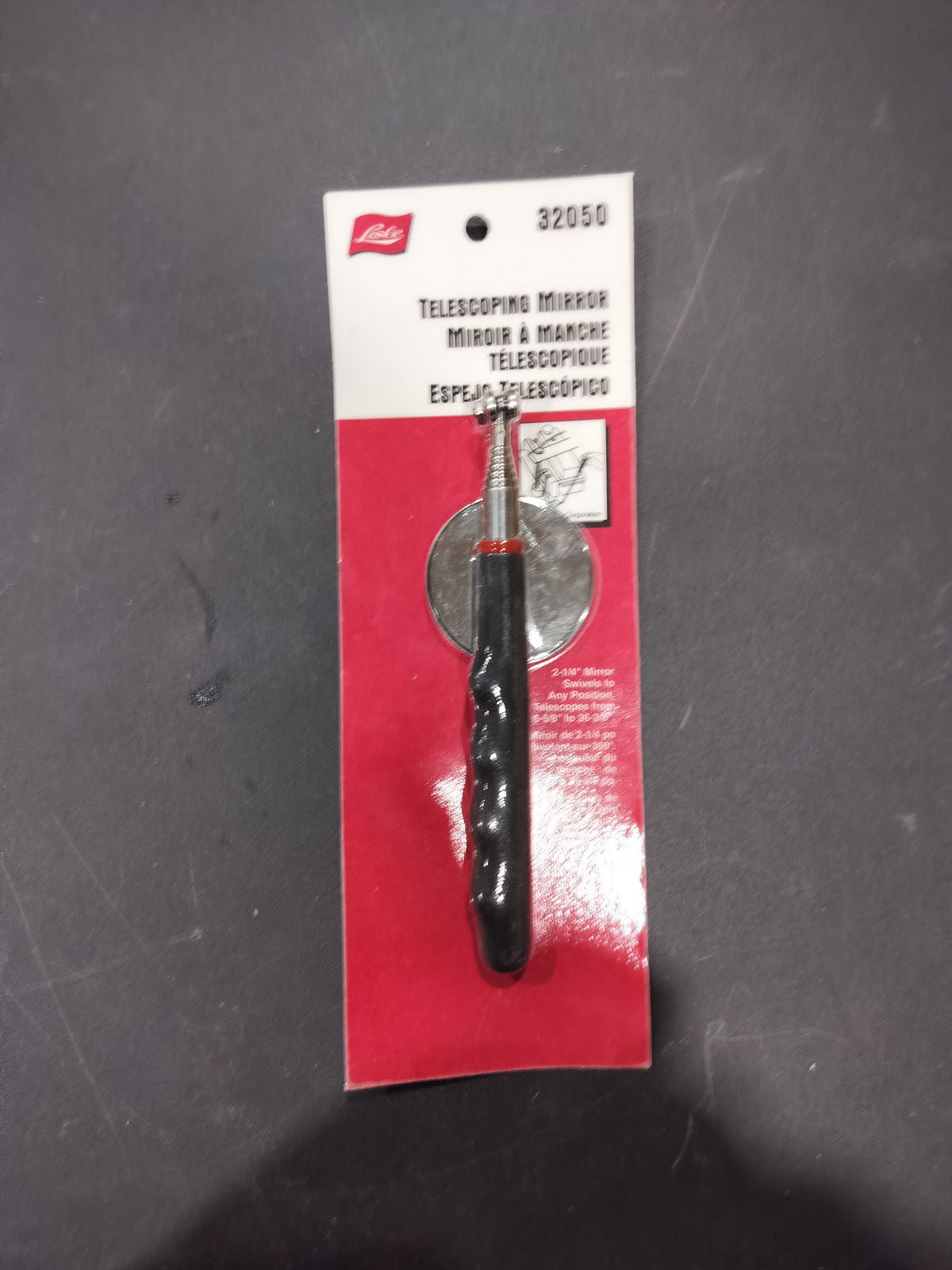 Telescoping mirror