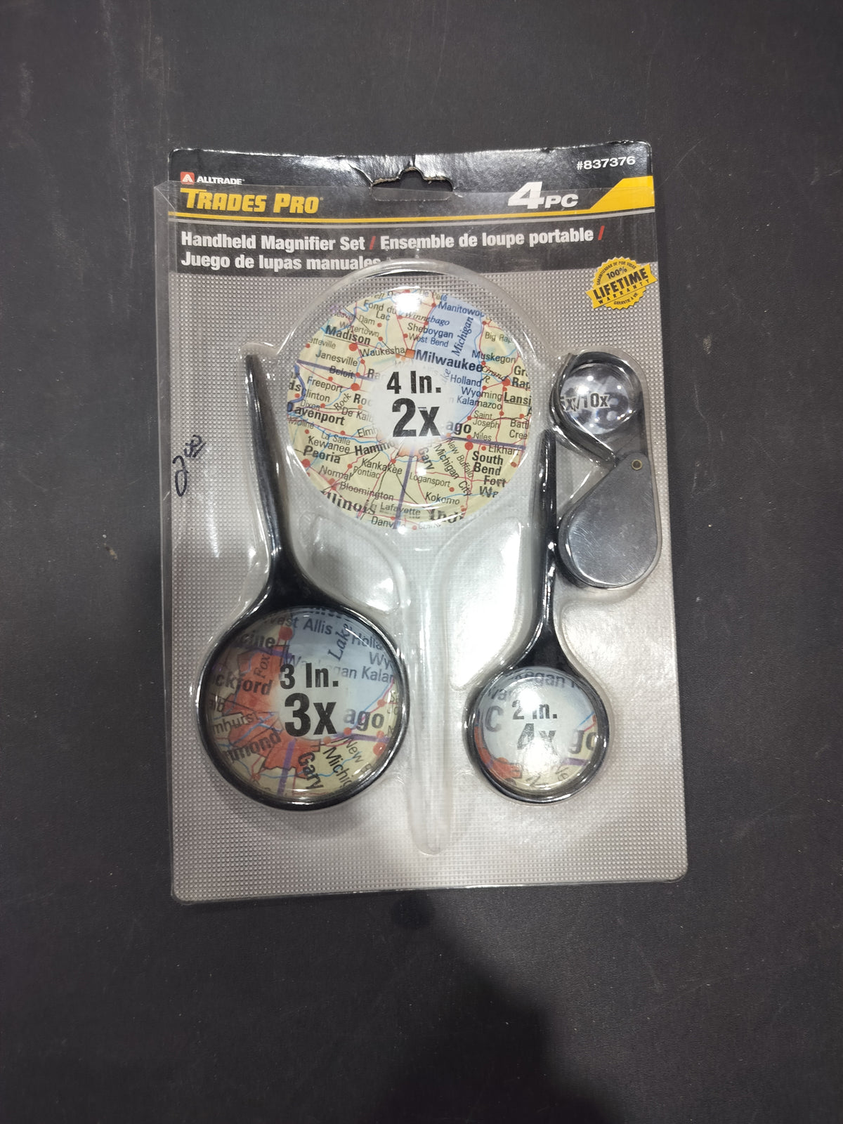 4pc magnifying glass set