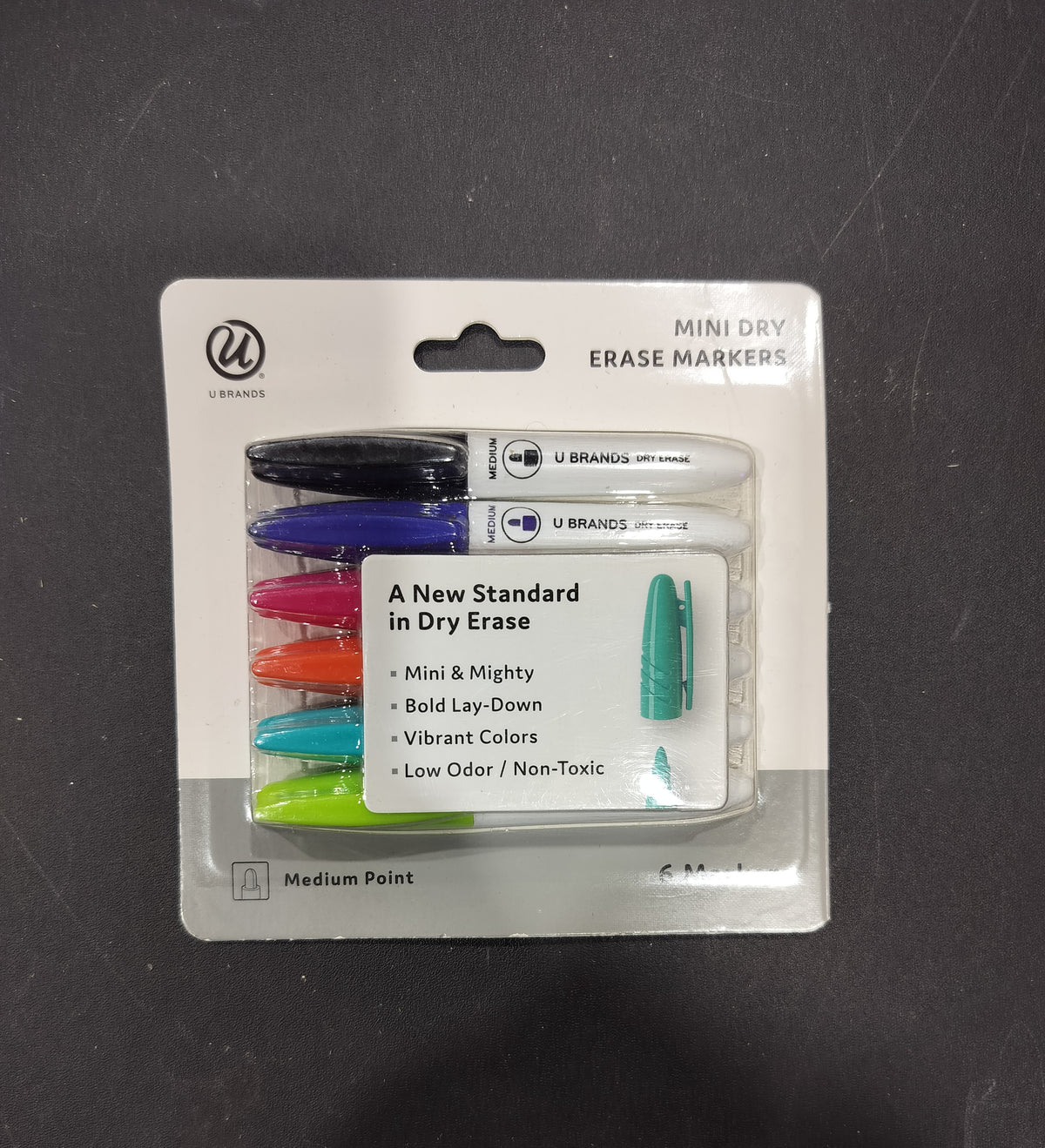 Mini dry erase markers
