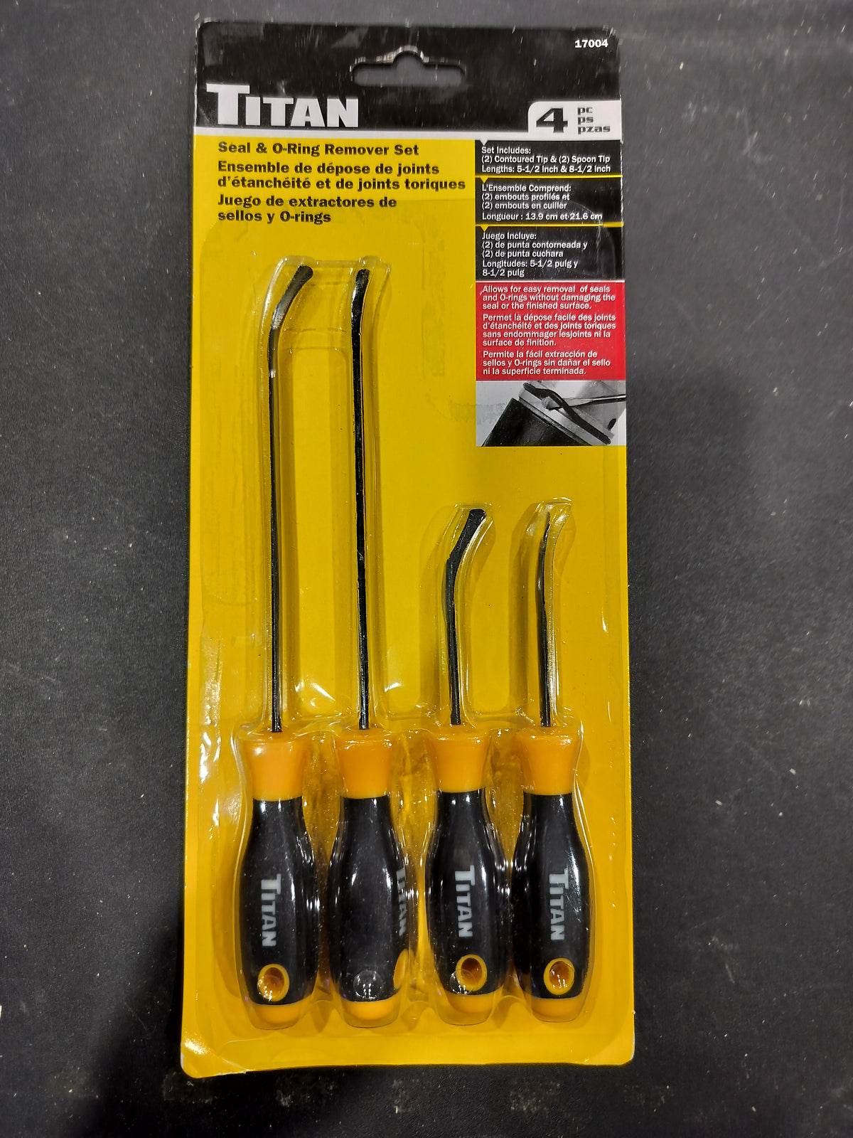 Seal and Oring remover set