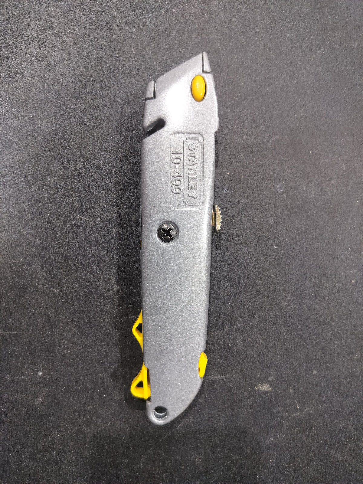 Silver utility knife
