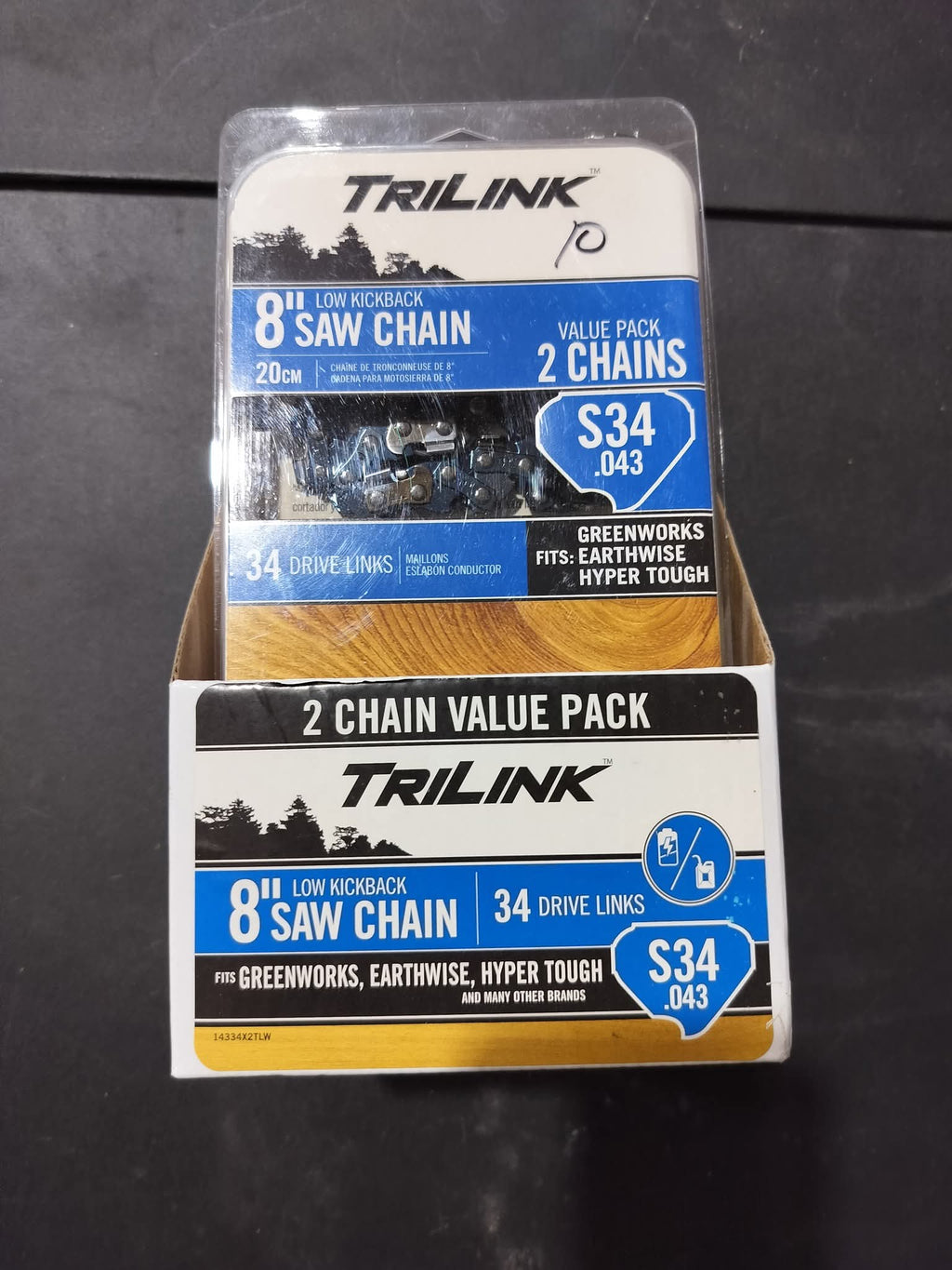 8" saw chain