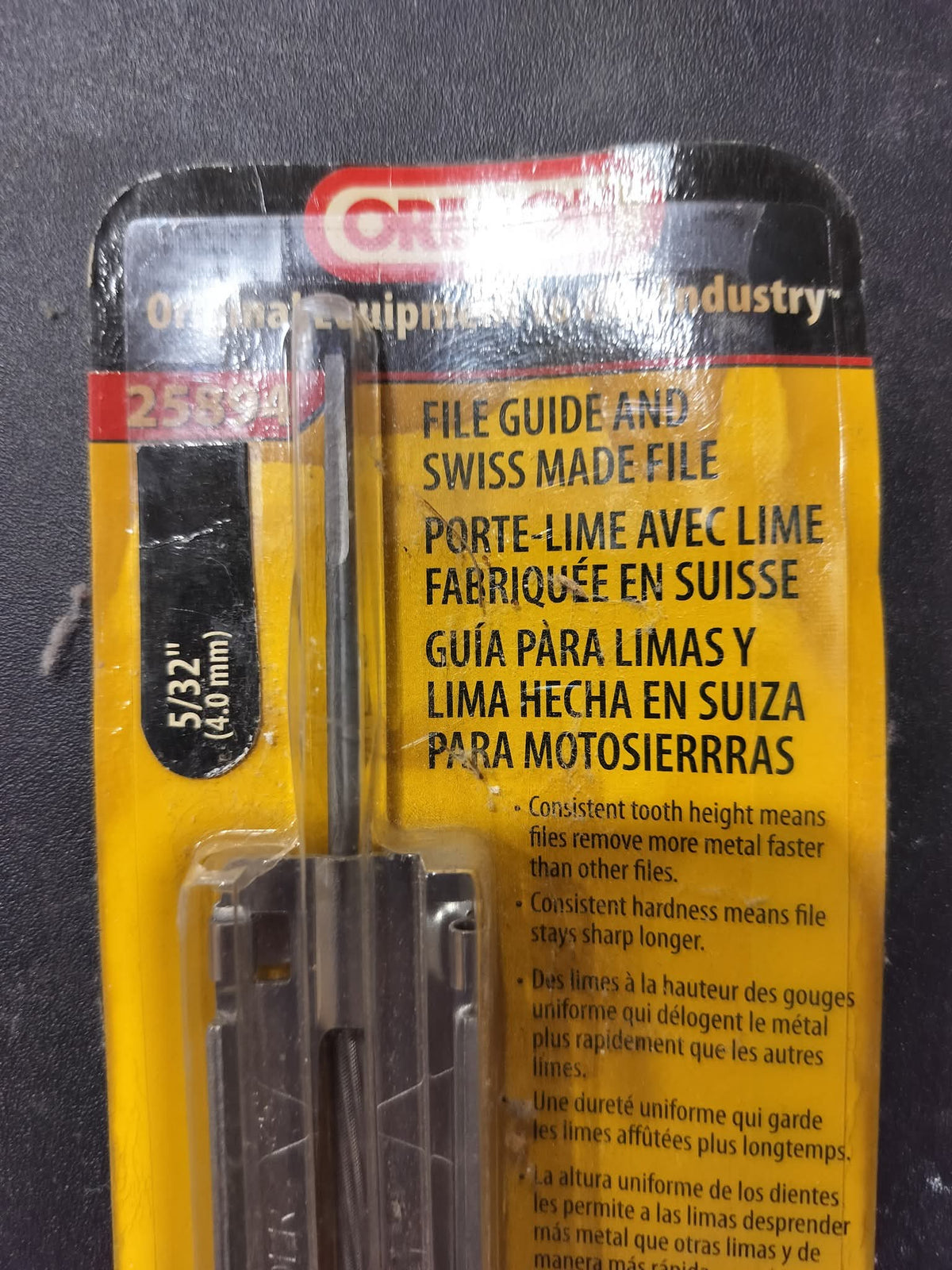 Chainsaw sharpener
