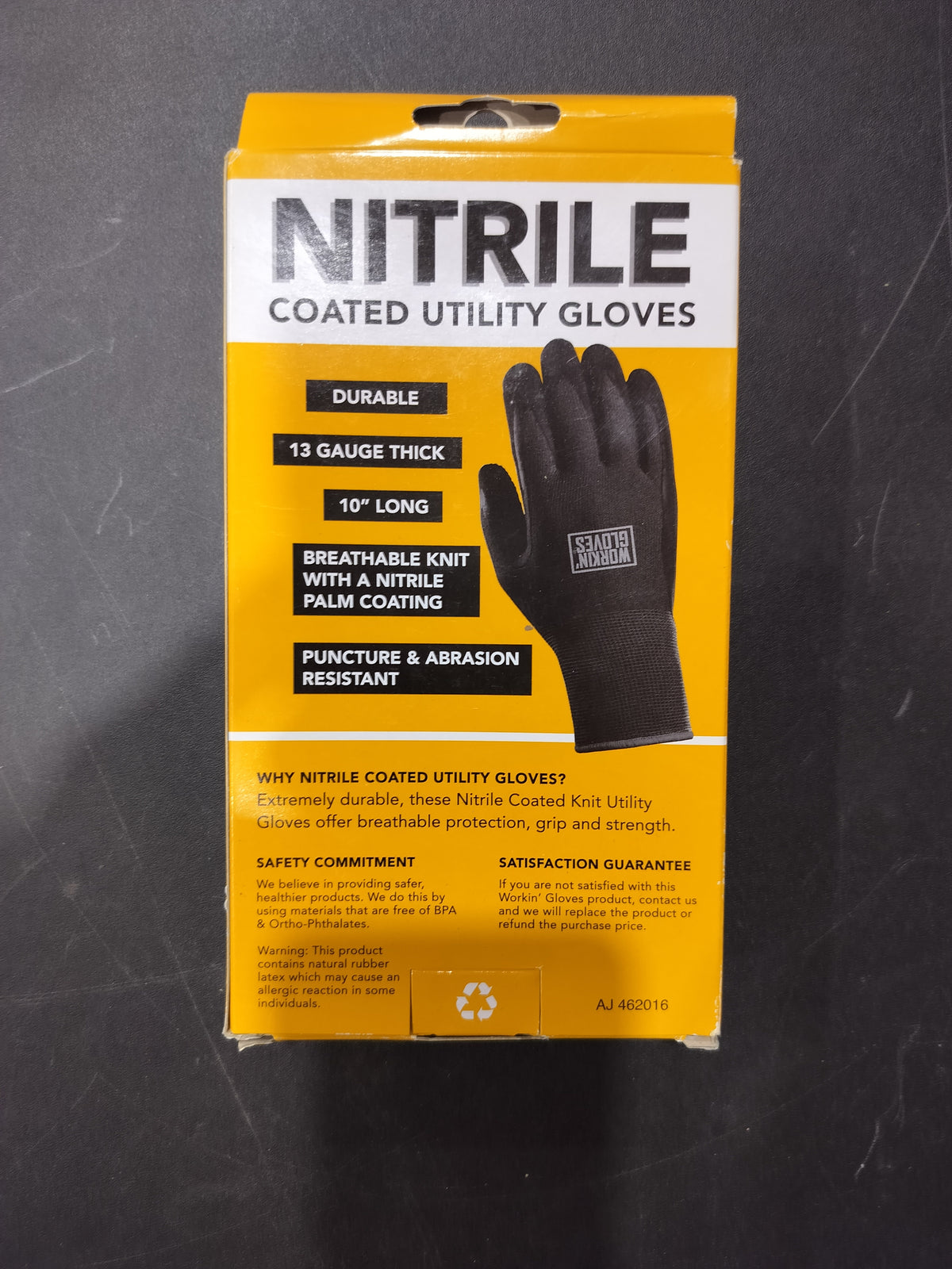 Nitrile glove 2pc