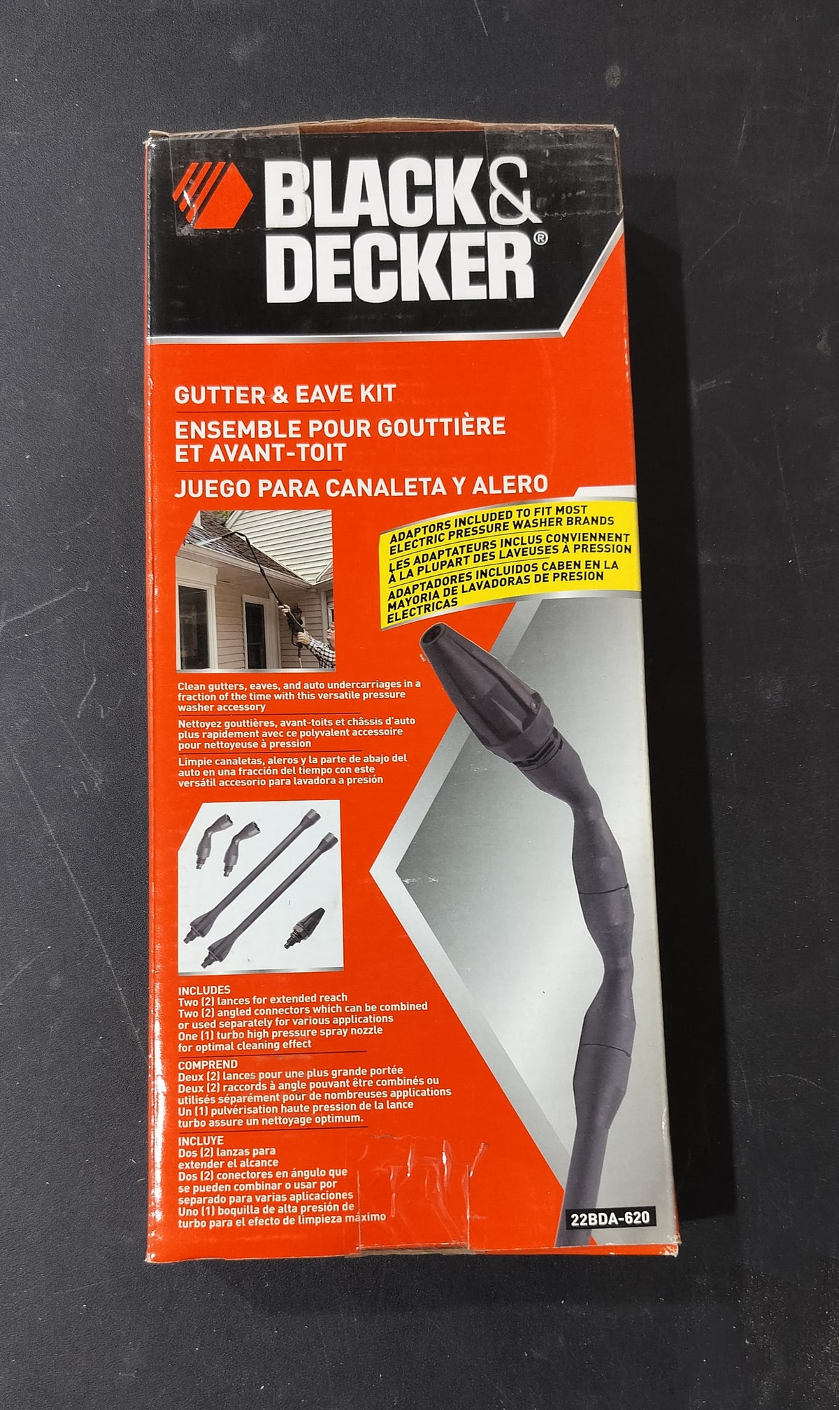 Gutter and eave kit
