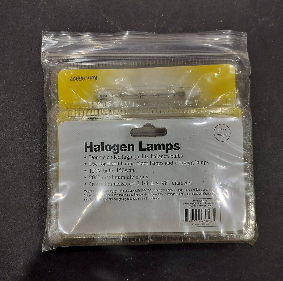 120v halogen Lamp bulb
