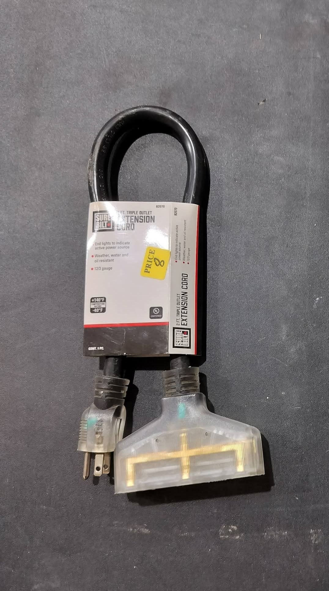 2ft extension cord