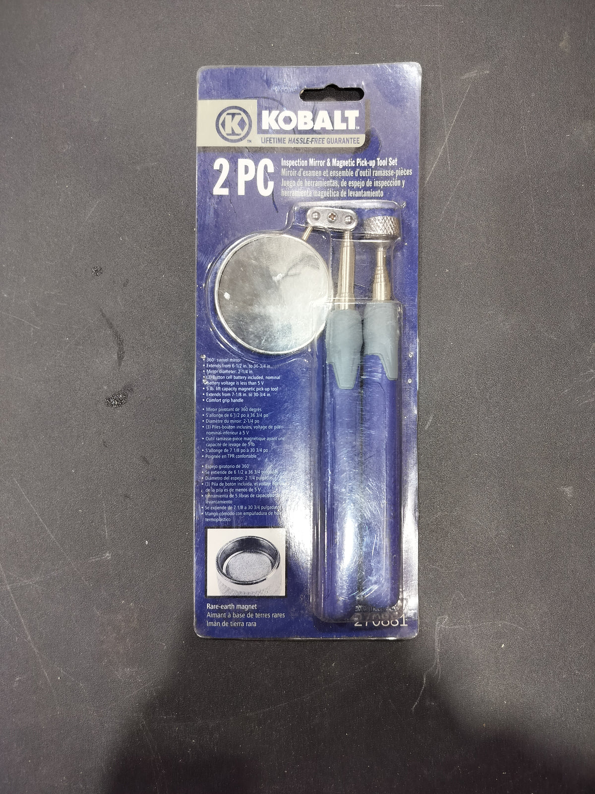 Kobalt telescoping mirror